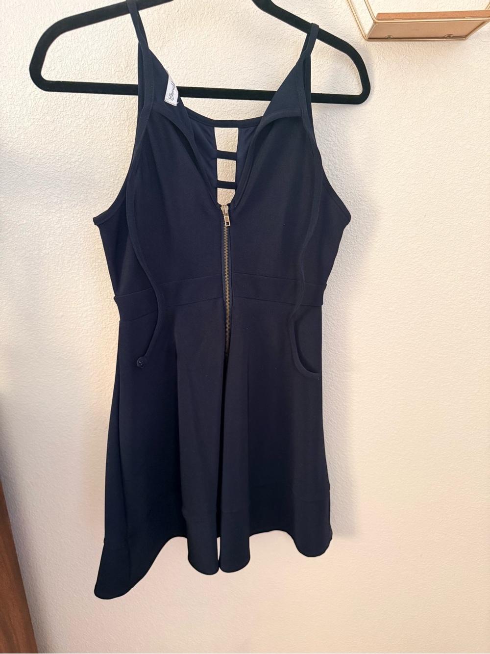 Black Studded Tank Dress - Picture 2 of 2